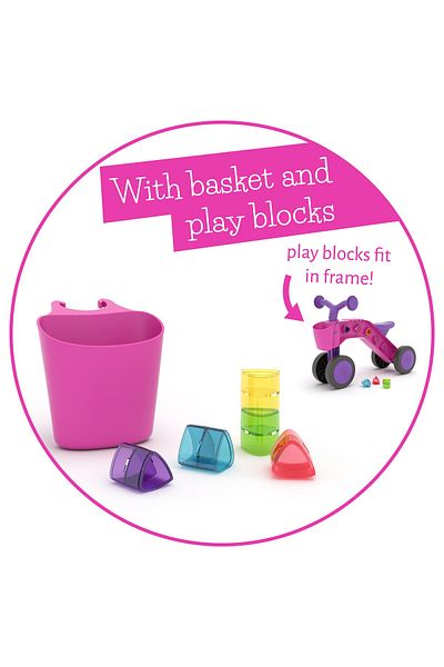 Chillafish Itsibitsi Blocks - Ride a Thousand - Balance - Fuchsia