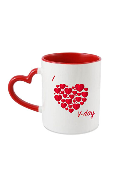 OEM Personalized mug for Valentines Day, I love V-day