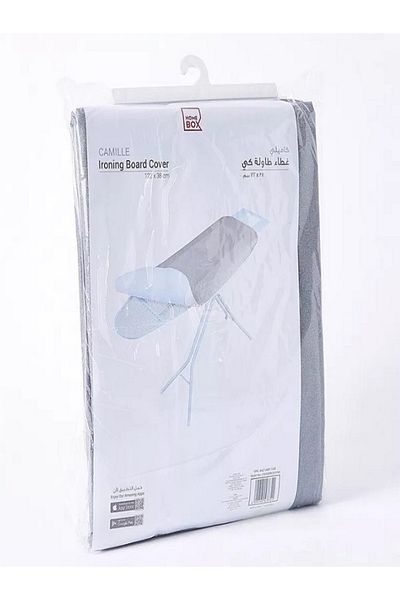 Home Box Camille Fire Retardant Ironing Board Cover with Drawstring