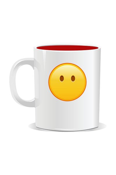 OEM Personalized mug with Emojis, Speechless, Speechless