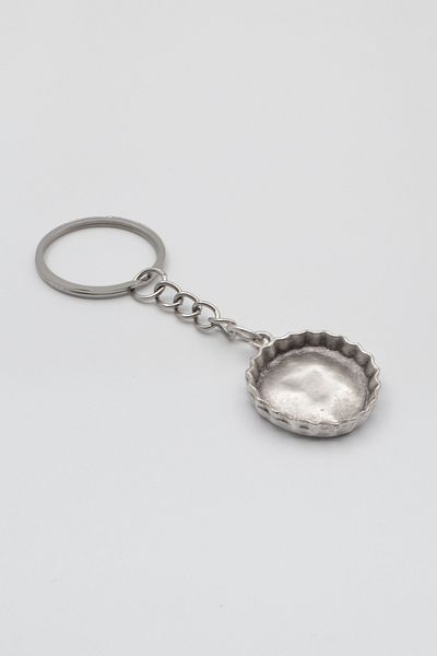 Bu Farklı Breloc Retro Soda Cap - Placat cu argint antic - Femei Bărbați