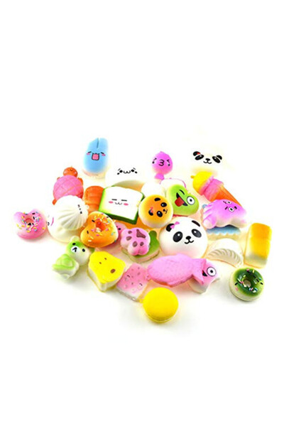 OEM Pachet de 10 bucăți, breloc pufos cu revenire lentă