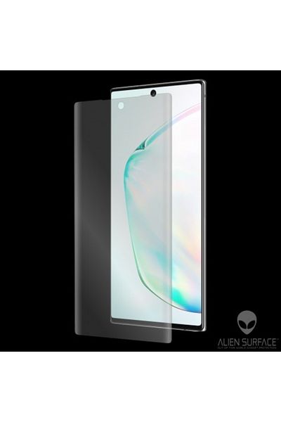OEM Folie de protecție ecran Alien Surface HD, față, spate, laterale Samsung GALAXY NOTE 10 + cadou Alien Fiber