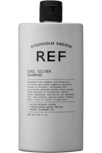 REF STOCKHOLM -Ref Cool Silver Shampoo 100 ml Special Shampoo for Yellow and Silver Colored Hair