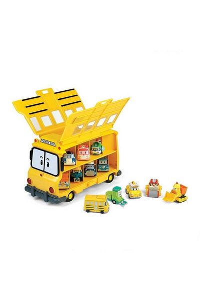 TOYFEST Robocar Poli School Bus