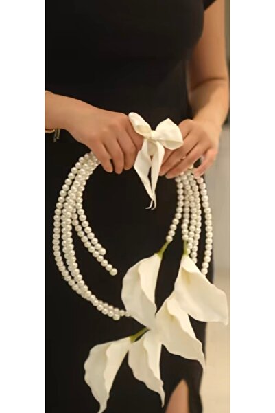 Sosyete shop Gala ve incili trend gelin çiçeği