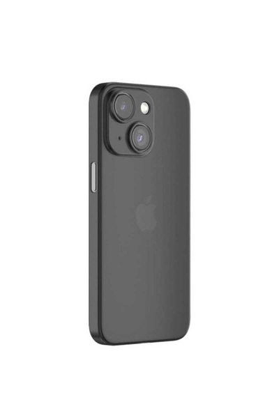Devia Husa Devia Wing Series Ultra Thin compatibila cu iPhone 15 Matte Black