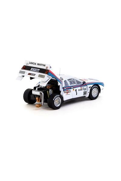 TOYFEST Tarmac Works 1/64 لانسيا 037 رالي مونتي كارلو 1983 # 1 مع بطاقات تارمك