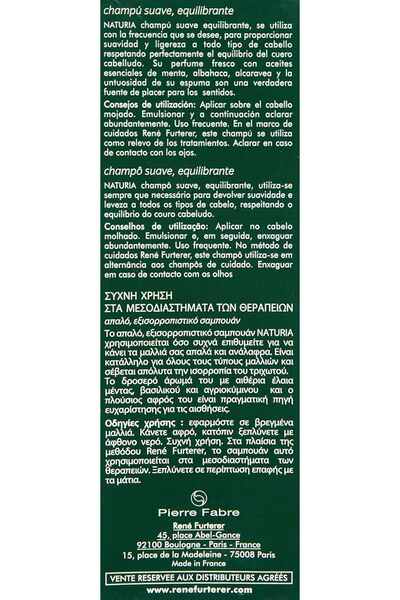 Rene Furterer Naturia 150 ml Shampoo for Frequently Washed Hair 1 Pack (1 X 150 ml)