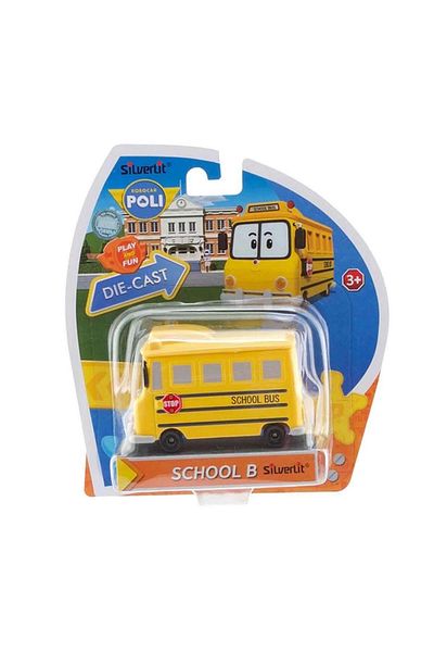 TOYFEST Robocar Poli Metal Vehicle Character Figure School B