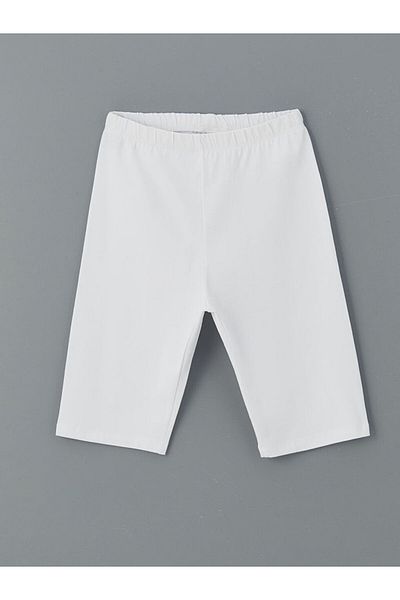 LC Waikiki Girl's Short Tights with Elastic Waist
