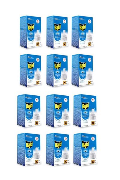Raid Liquid Mosquito Killer Refill Pack Of 12