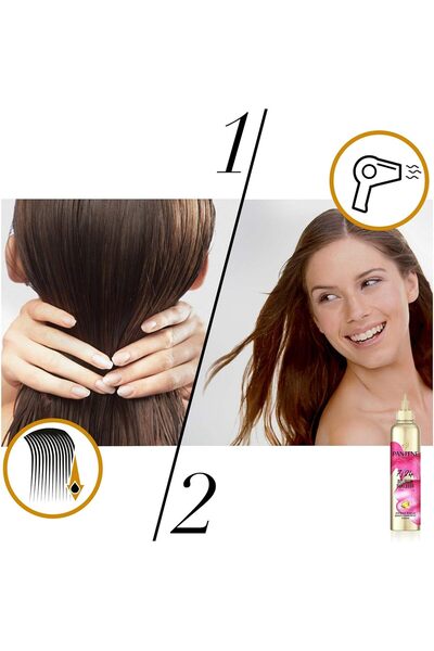 Pantene 7/24 Saç Bakım Kremi Anında Bukle Şekillendirici 300 ml