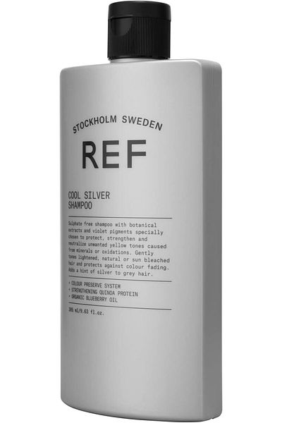 REF STOCKHOLM -Ref Cool Silver Shampoo 100 ml Special Shampoo for Yellow and Silver Colored Hair