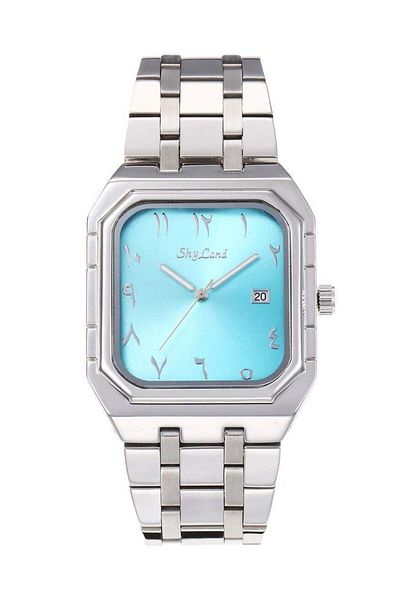 Skyland Sky Land Men's Steel Watch with Arabic Numbers