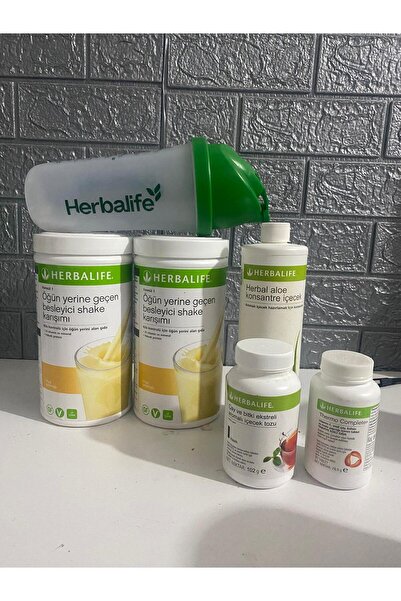Herbalife HERBALİFE 2 ADET+MUZLU+ALOE+ÇAY+THERMO+SAHKER