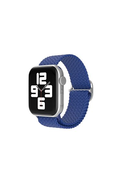 CepteToptan Apple Watch 38mm Star Cord - Blue