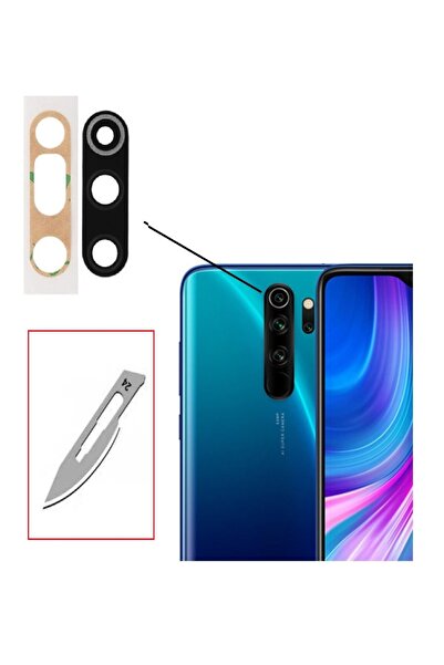 indirimplus Xiaomi Redmi NOTE 8 PRO Arka Kamera CAM Lensi + Bistüri Ucu