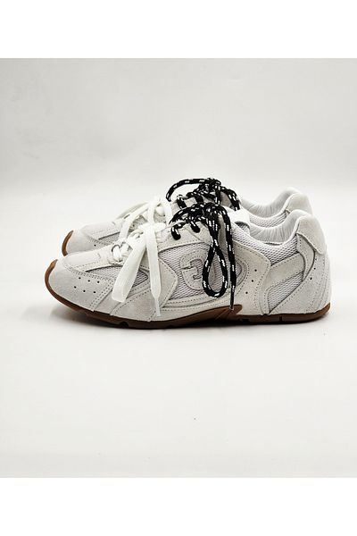 Ega ayakkabı Women's Genuine Suede Sneakers