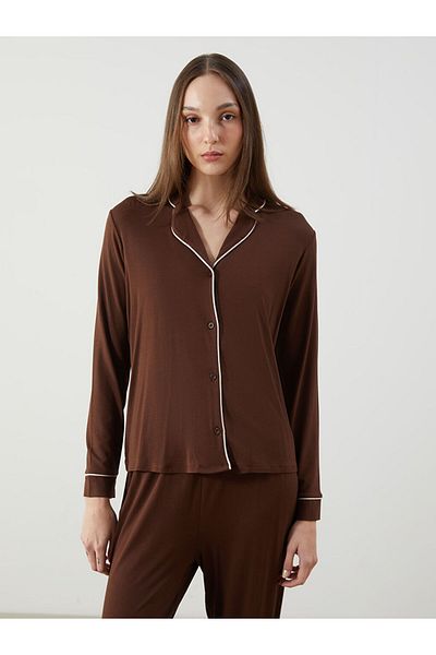 LC Waikiki Shirt Collar Women's Pajama Set