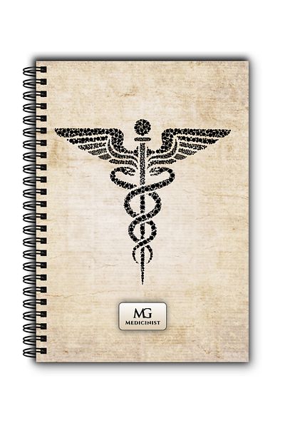MG Medicinist Medical notebook A5 - Codex Medicorum - Dictando - 80 Sheets