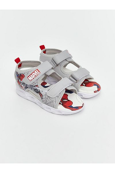 LC Waikiki Lcw Steps Spiderman Printed Baby Boy Sandals