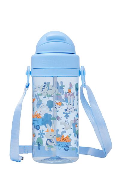 SMIGGLE Rabbit Detailed Strap Small Drink Bottle 400 ml