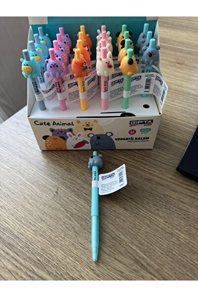 Gıpta Cute Animal Versatil Uçlu Kalem 1 Adet (bez Çanta Hediyeli ) model 5
