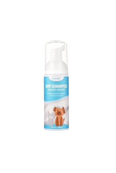 The Casius. Șampon uscat pentru animale de companie cu blană (câini, pisici, iepuri), fără clătire, 60 ml