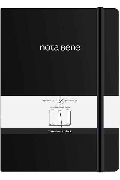 STOREMAX Muartshop Bene Premium Hard Cover Notebook, 21X29 Cm, Line 871301