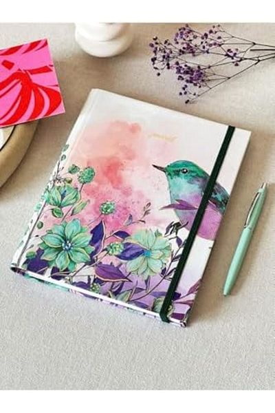 STOREMAX Muartshop Spiral Notebook Hard Cover 192 Pages 96 Sheets 17X24 cm 90Gr. Striped 871301