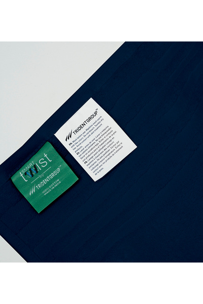 Trident : 4Piece 100 Cotton Smart Twist Bath Towel Set White 70x130cm