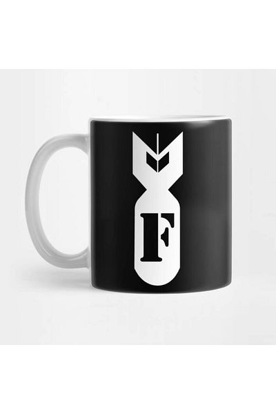 Pixxa Dropping That F Mug Cup