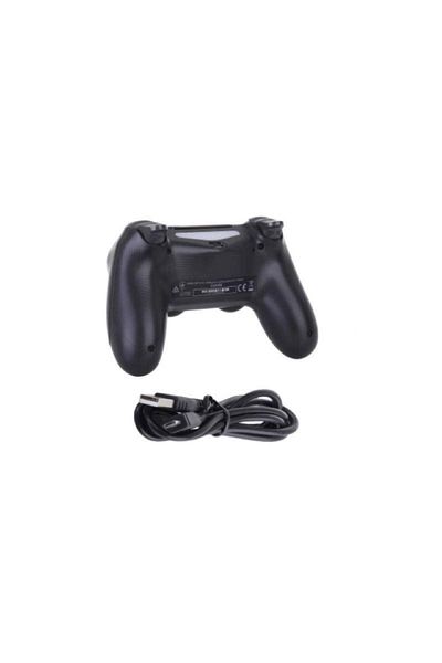 SIKS ® Controller Compatible With Ps4, Wired, Two Motors, Black