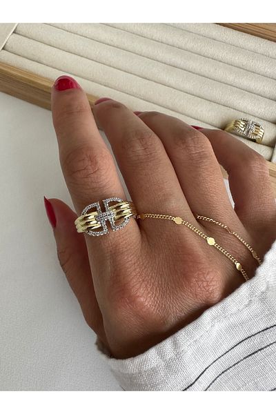 ringbox Double Color Symmetrical Ring