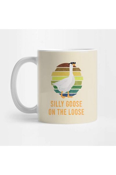 Pixxa Silly Goose on the Loose Mug