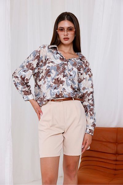 Pulli Collection Cămașă de vară moale cu modele colorate