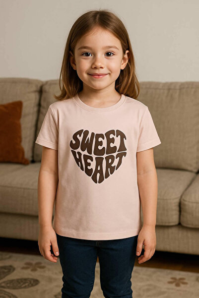 krm kerem bebe Tricou pentru fetiță din bumbac 100% elastic Lycra pieptănat