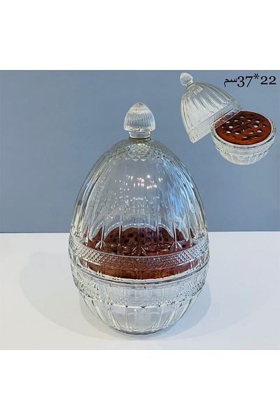 Generic Egg-shaped cutlery holder for spoons, forks and knives