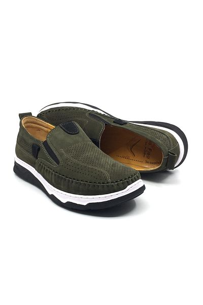 Luis Figo 100% δέρμα Nubuck Ανδρικά καλοκαιρινά ορθοπεδικά άνετα παπούτσια Rok New Season 40-44