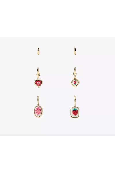 CHARMLUCKY 3-Piece Earring Set