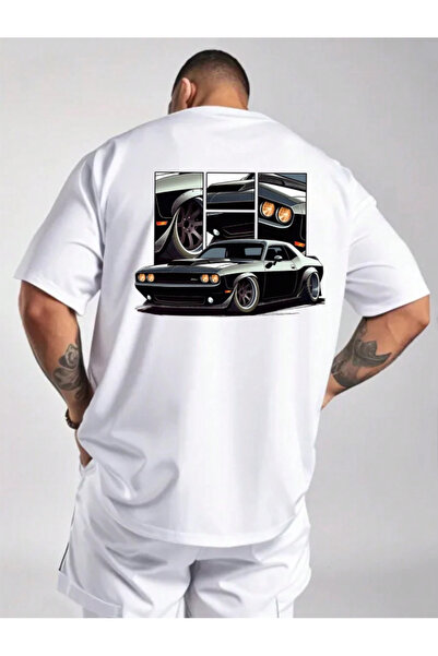 COHERENT Unisex Ανδρικά/Γυναικεία CAR Προσαρμοσμένα εμπριμέ βαμβακερά μπλουζά...