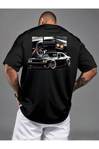 COHERENT تي شيرت قطني كبير الحجم مطبوع خاص للسيارة للجنسين للرجال/النساء