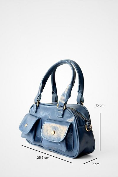 Yuka Atelier Geantă de umăr Polente Retro cu detaliu reglabil