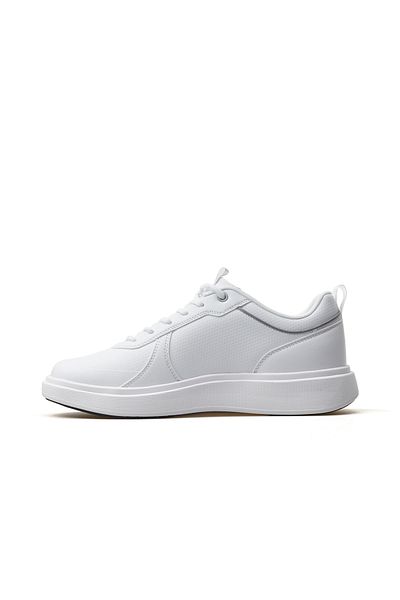 Lescon Marine Men's Genuine Leather Sneaker Shoes 25Y Marine m White