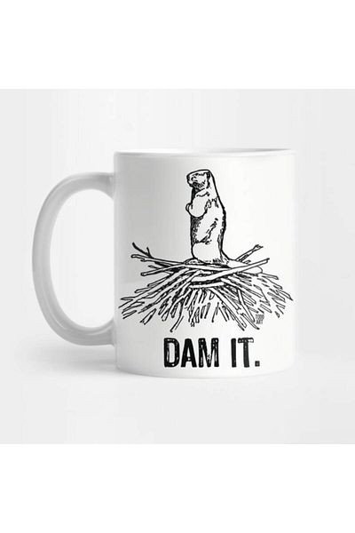Pixxa Dam It Mug Cup