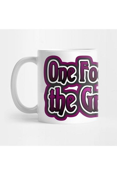 Pixxa One Foot in the Grave Mug