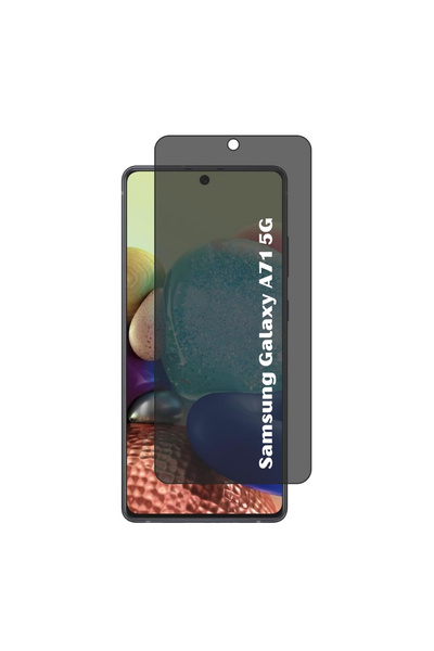ZetGSM Folie de sticlă Privacy pentru Samsung Galaxy A71 5G - lipire completă