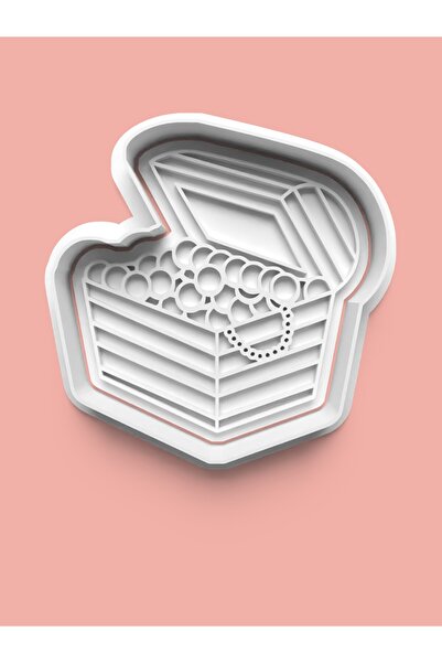 AKTASTORE قالب كوكيز على شكل خزنة وقالب عجينة السكر