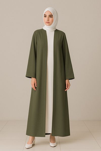 Misue Handmade Medina Silk Abaya Ferace, Flowing Abaya, Hijab Clothing Abaya, Premium Abaya Ferace, Modest Clothing